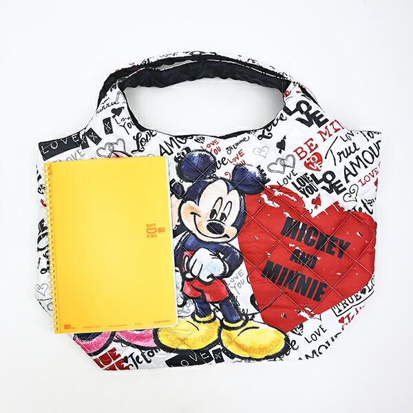 ディズニー ミッキー＆ミニー総柄 中綿トートバッグ  Disney 商品画像6：キャラグッズPERFECT WORLD TOKYO