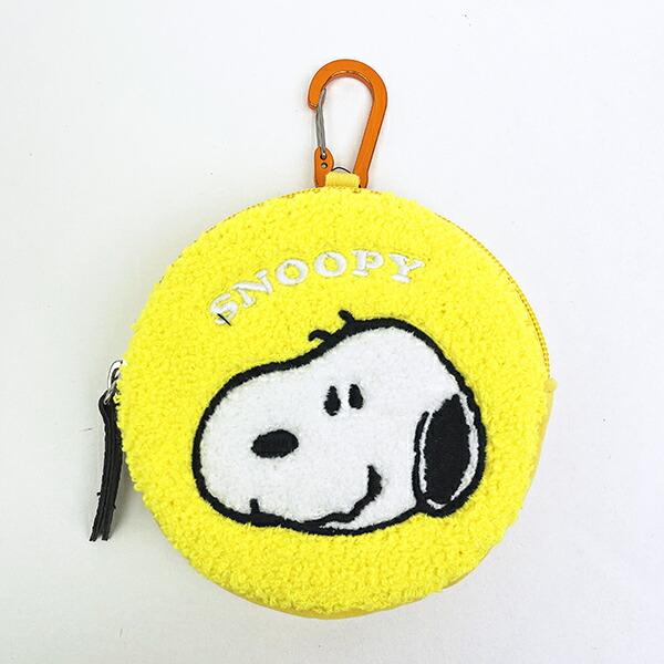 スヌーピー サークルさがらポーチ イエロー SNOOPY