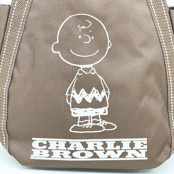 スヌーピー チャーリーブラウン ミニバルーントートバッグ ブラウン SNOOPY 商品画像2：キャラグッズPERFECT WORLD TOKYO