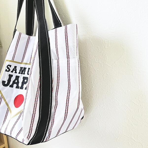 WBC 2026 (WORLD BASEBALL CLASSIC) バルーントートバッグ ホーム 侍ジャパン 商品画像3：キャラグッズPERFECT WORLD TOKYO