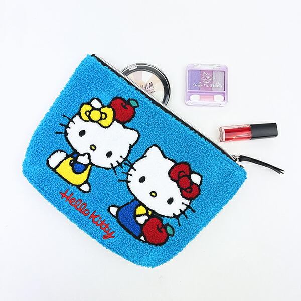 サンリオ ハローキティ さがらポーチ ブルー Sanrio 商品画像5：キャラグッズPERFECT WORLD TOKYO