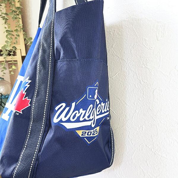 MLB(メジャーリーグ)  ワールドシリーズ2025 ドジャース vs ブルージェイズ バルーントートバッグ 商品画像3：キャラグッズPERFECT WORLD TOKYO