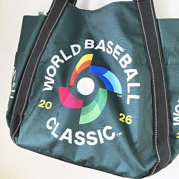 WBC 2026 (WORLD BASEBALL CLASSIC) バルーントートバッグ グリーン 侍ジャパン 商品画像2：キャラグッズPERFECT WORLD TOKYO