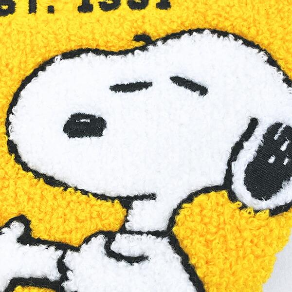 スヌーピー ＆チャーリーブラウン さがらポーチ イエロー SNOOPY 商品画像2：キャラグッズPERFECT WORLD TOKYO