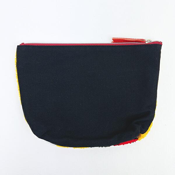 スヌーピー ＆チャーリーブラウン さがらポーチ イエロー SNOOPY 商品画像3：キャラグッズPERFECT WORLD TOKYO