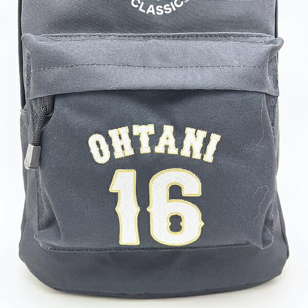 WBC 2026 (WORLD BASEBALL CLASSIC) 侍ジャパン『16』 デイバッグ リュック バッグ 大谷翔平 商品画像3：キャラグッズPERFECT WORLD TOKYO