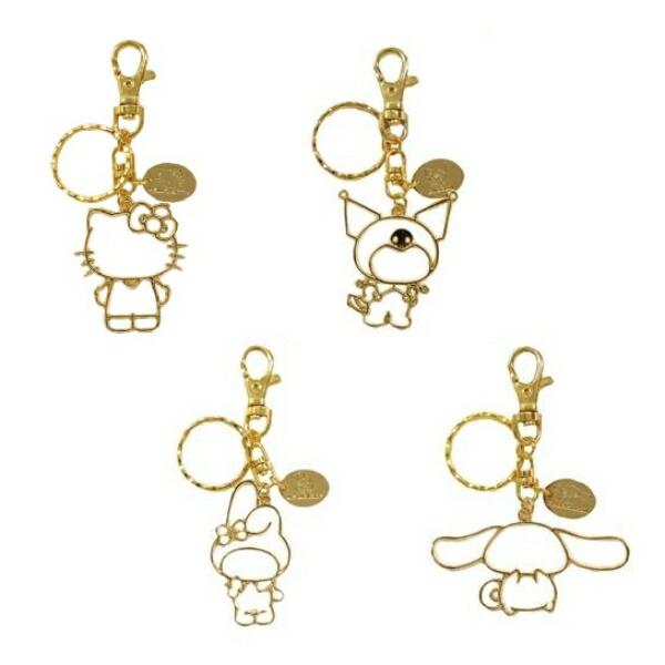 サンリオ ハローキティ ゴールドキーホルダーハローキティ(PWD) 商品画像2：キャラグッズPERFECT WORLD TOKYO