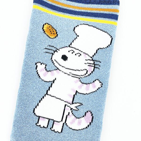 11ぴきのねこ あれこれポーチ(ブルー) コロッケ 商品画像2：キャラグッズPERFECT WORLD TOKYO