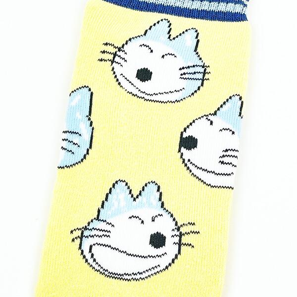 11ぴきのねこ あれこれポーチ(イエロー) フェイス 商品画像2：キャラグッズPERFECT WORLD TOKYO