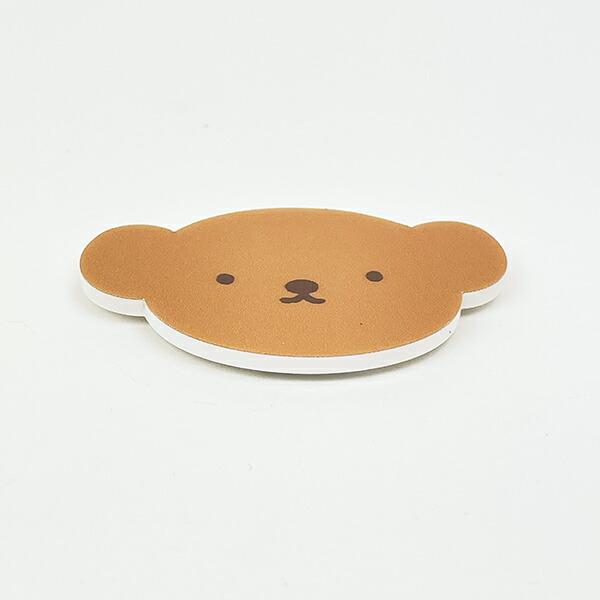 ミッフィー miffy フェイス アクリルマグネット ブラウン 商品画像2：キャラグッズPERFECT WORLD TOKYO