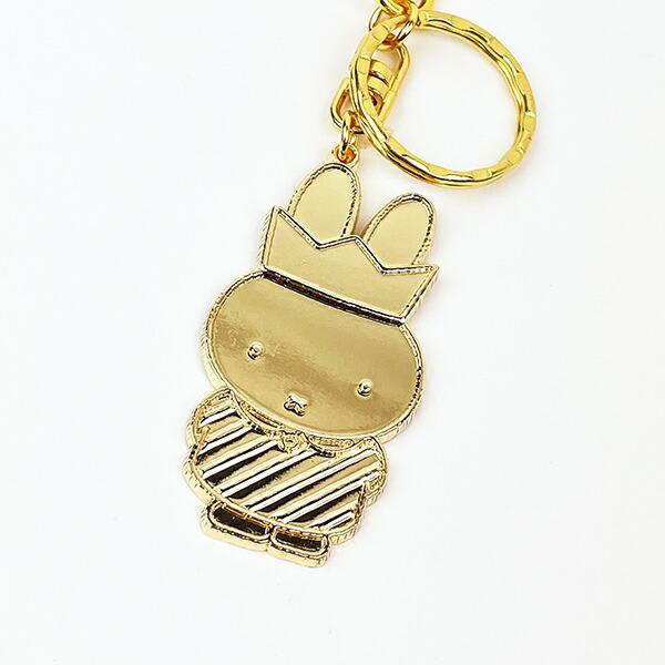 ミッフィー miffy 70th  王冠 GOLDキーホルダー 商品画像2：キャラグッズPERFECT WORLD TOKYO