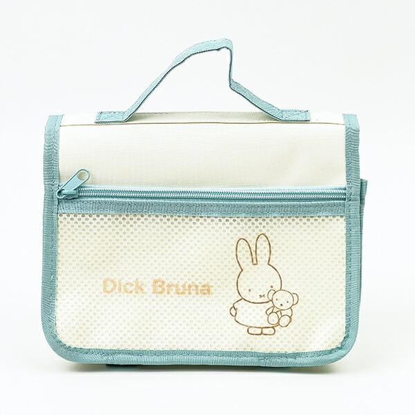 ミッフィー miffy メッシュバッグインバッグ ライトブルー 商品画像2：キャラグッズPERFECT WORLD TOKYO
