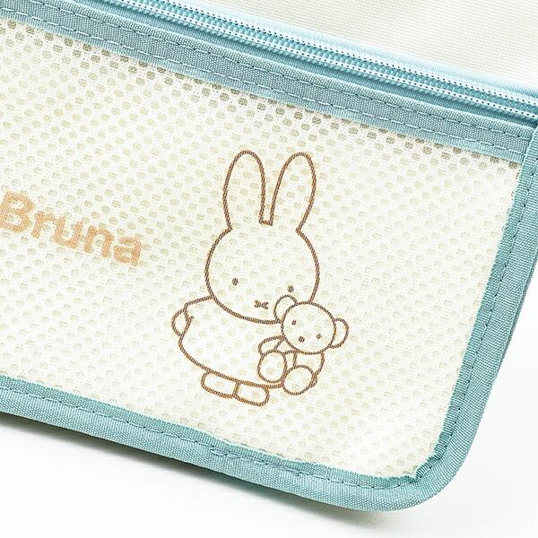 ミッフィー miffy メッシュバッグインバッグ ライトブルー 商品画像3：キャラグッズPERFECT WORLD TOKYO