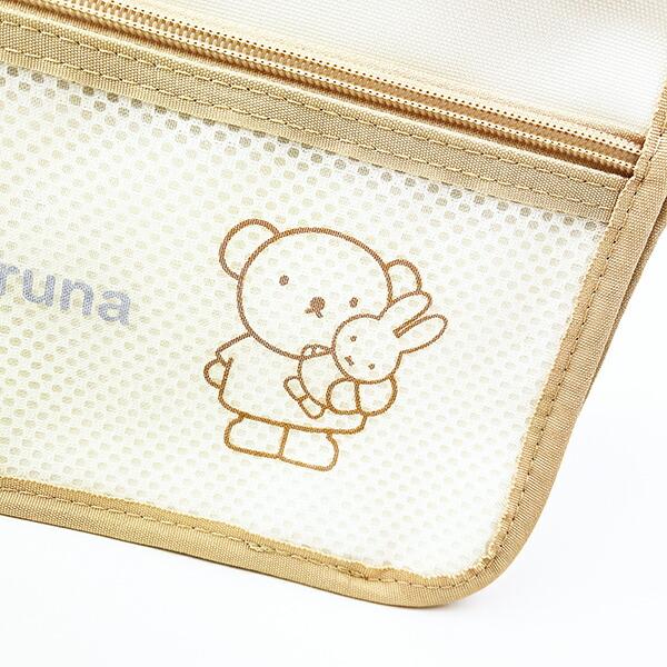 ミッフィー miffy ボリス メッシュバッグインバッグ ベージュ 商品画像3：キャラグッズPERFECT WORLD TOKYO