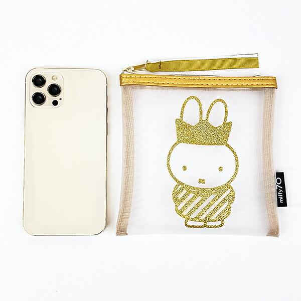 ミッフィー miffy 70th 王冠 メッシュポーチ(S) 商品画像6：キャラグッズPERFECT WORLD TOKYO