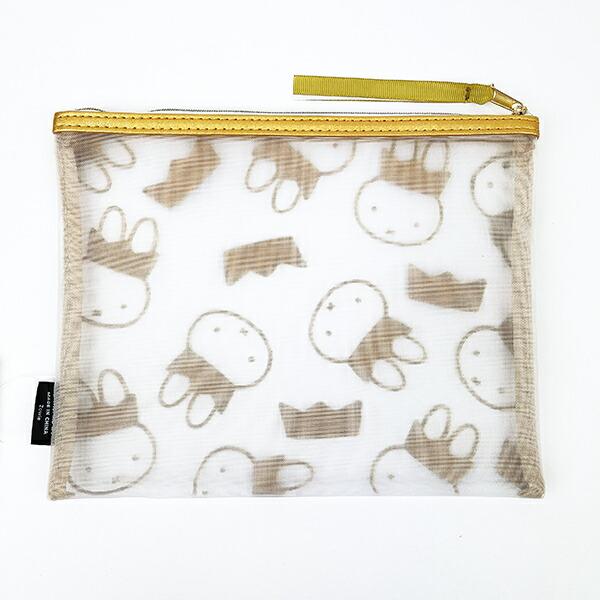 ミッフィー miffy 70th 王冠 メッシュポーチフラット 商品画像5：キャラグッズPERFECT WORLD TOKYO