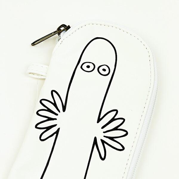ムーミン ニョロニョロのながーいポーチ ホワイト MOOMIN 商品画像2：キャラグッズPERFECT WORLD TOKYO