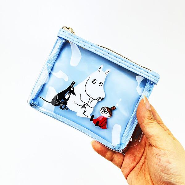 ムーミン PVCポーチ ブルー 商品画像4：キャラグッズPERFECT WORLD TOKYO
