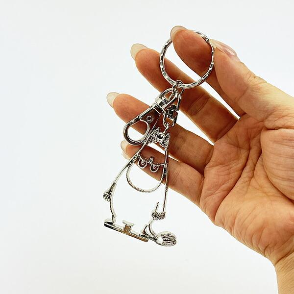 ムーミン アングリー SILVERキーホルダー MOOMIN 商品画像4：キャラグッズPERFECT WORLD TOKYO