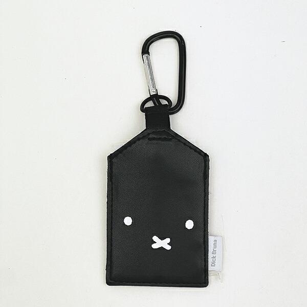 ミッフィー miffy 窓付きタイニーポーチ ブラック 定期入れ カードケース 推･･･