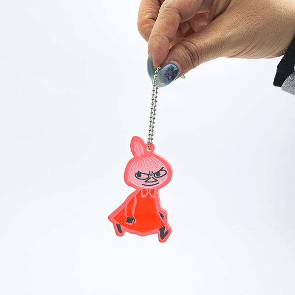 ムーミン リトルミイ リフレクターラバーキーホルダー MOOMIN 商品画像4：キャラグッズPERFECT WORLD TOKYO