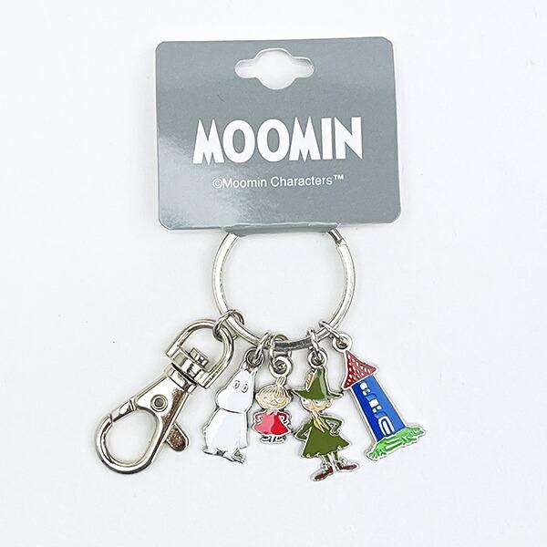 ムーミン ムーミン谷の仲間  4連タイニーチャーム キーホルダー MOOMIN
