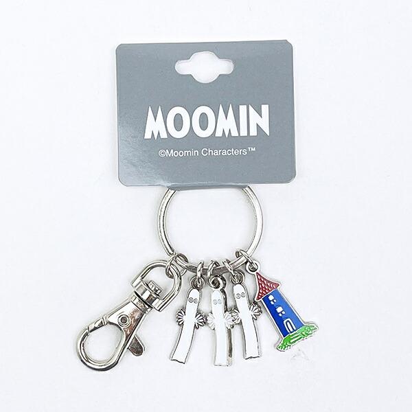 ムーミン ニョロニョロ  4連タイニーチャーム キーホルダー MOOMIN