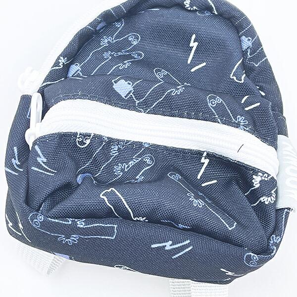 ムーミン ニョロニョロ リュック型ポーチ ぬい活 MOOMIN 商品画像2：キャラグッズPERFECT WORLD TOKYO