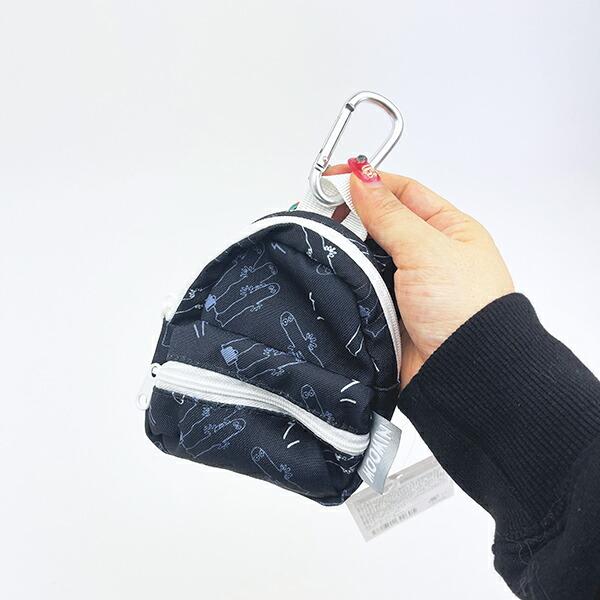 ムーミン ニョロニョロ リュック型ポーチ ぬい活 MOOMIN 商品画像5：キャラグッズPERFECT WORLD TOKYO