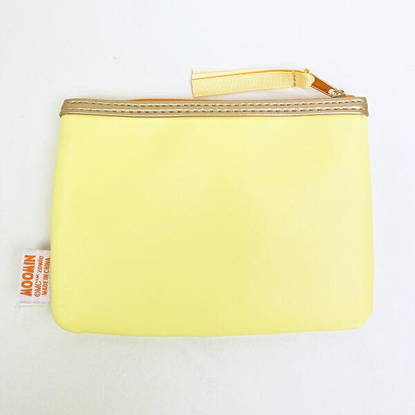 ムーミン フラットポーチ COMET イエロー MOOMIN 商品画像3：キャラグッズPERFECT WORLD TOKYO