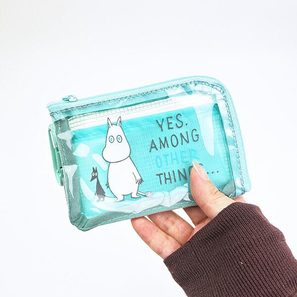 ムーミン (ムーミン＆ソフス) クリアパスポーチ 定期入れ パスケース MOOMIN 商品画像4：キャラグッズPERFECT WORLD TOKYO