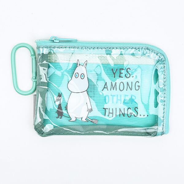 ムーミン (ムーミン＆ソフス) クリアパスポーチ 定期入れ パスケース MOOMIN