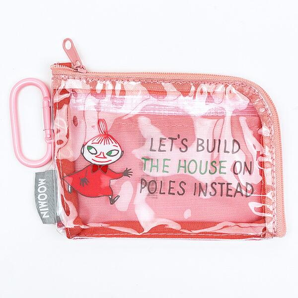 ムーミン リトルミイ クリアパスポーチ 定期入れ パスケース MOOMIN