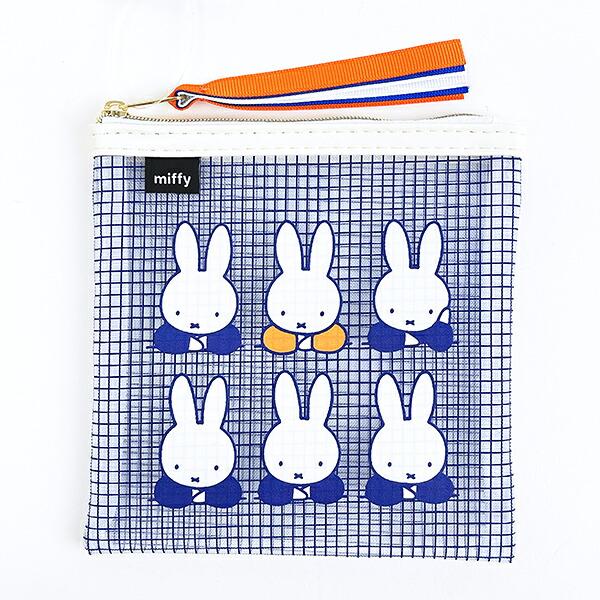 ミッフィー miffy メッシュポーチ (ブルー)
