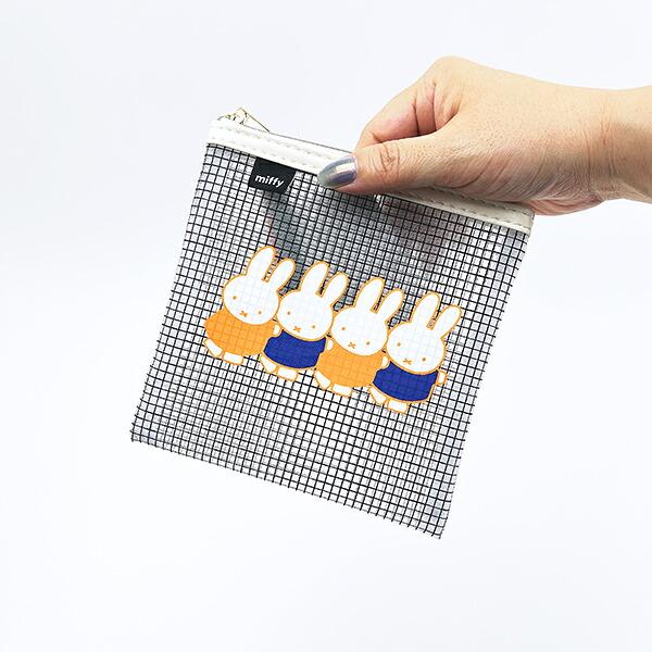 ミッフィー miffy メッシュポーチ (オレンジ) 商品画像4：キャラグッズPERFECT WORLD TOKYO