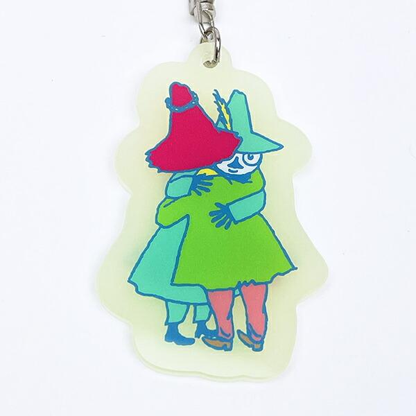 ムーミン ヨクサルとスナフキン 蓄光アクリルキーホルダー MOOMIN 商品画像2：キャラグッズPERFECT WORLD TOKYO