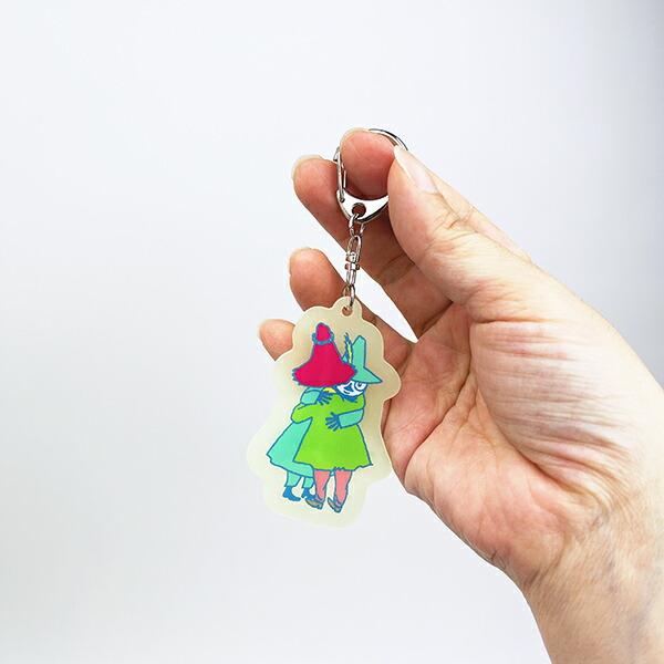 ムーミン ヨクサルとスナフキン 蓄光アクリルキーホルダー MOOMIN 商品画像3：キャラグッズPERFECT WORLD TOKYO