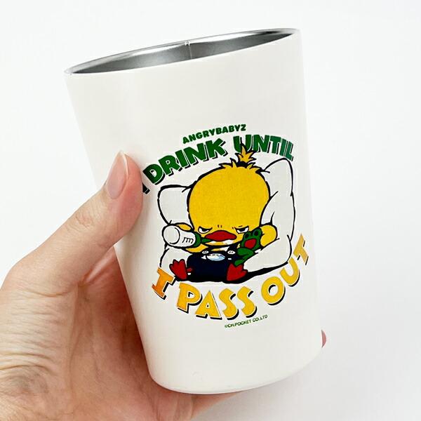 AngryBabyz アンベビ 2way ステンレスタンブラー M マグ 保温保冷 結露防止 450ml 商品画像3：キャラグッズPERFECT WORLD TOKYO