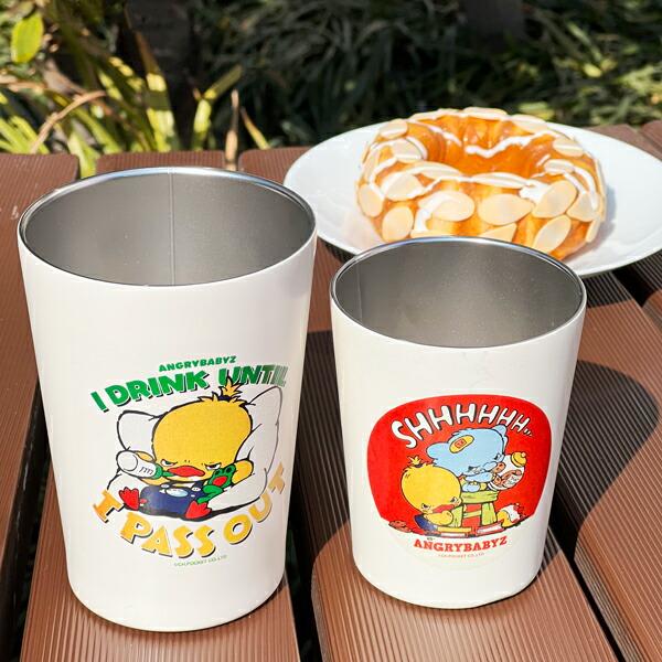 AngryBabyz アンベビ 2way ステンレスタンブラー S マグ 保温保冷 結露防止 290ml 商品画像2：キャラグッズPERFECT WORLD TOKYO
