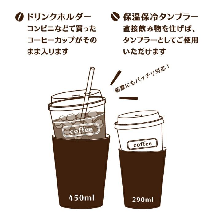 AngryBabyz アンベビ 2way ステンレスタンブラー S マグ 保温保冷 結露防止 290ml 商品画像3：キャラグッズPERFECT WORLD TOKYO