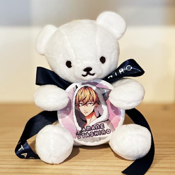 雅楽代アマネ 缶バッチベア ウタシロ 商品画像3：キャラグッズPERFECT WORLD TOKYO