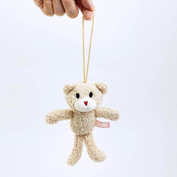 クマアンドベアープロデュース チェコチェコベア ぬいぐるみ (クリーム) テディベア ストラップ 商品画像5：キャラグッズPERFECT WORLD TOKYO