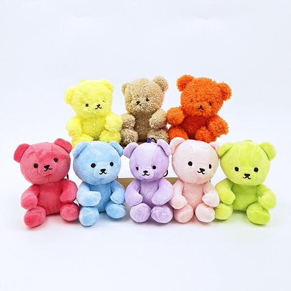 クマアンドベアープロデュース 推しハグベア ぬいぐるみ (ふわふわイエロー) テディベア ストラップ 缶バッジ 商品画像6：キャラグッズPERFECT WORLD TOKYO