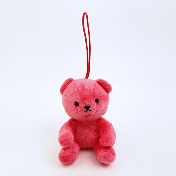 クマアンドベアープロデュース 推しハグベア ぬいぐるみ (レッド) テディベア ストラップ 缶バッジ 商品画像2：キャラグッズPERFECT WORLD TOKYO