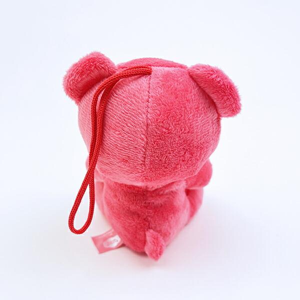 クマアンドベアープロデュース 推しハグベア ぬいぐるみ (レッド) テディベア ストラップ 缶バッジ 商品画像4：キャラグッズPERFECT WORLD TOKYO