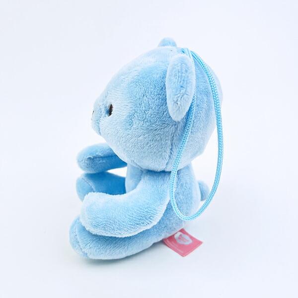 クマアンドベアープロデュース 推しハグベア ぬいぐるみ (ブルー) テディベア ストラップ 缶バッジ 商品画像3：キャラグッズPERFECT WORLD TOKYO