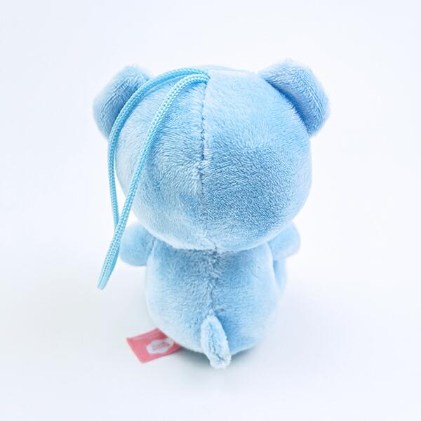 クマアンドベアープロデュース 推しハグベア ぬいぐるみ (ブルー) テディベア ストラップ 缶バッジ 商品画像4：キャラグッズPERFECT WORLD TOKYO