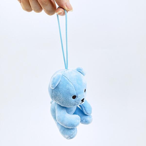 クマアンドベアープロデュース 推しハグベア ぬいぐるみ (ブルー) テディベア ストラップ 缶バッジ 商品画像5：キャラグッズPERFECT WORLD TOKYO