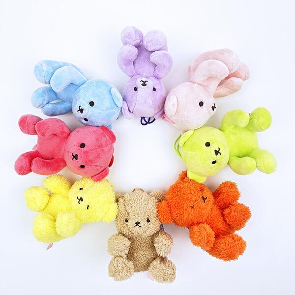 クマアンドベアープロデュース 推しハグベア ぬいぐるみ (ブルー) テディベア ストラップ 缶バッジ 商品画像7：キャラグッズPERFECT WORLD TOKYO