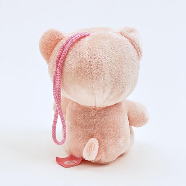 クマアンドベアープロデュース 推しハグベア ぬいぐるみ (ピンク) テディベア ストラップ 缶バッジ 商品画像4：キャラグッズPERFECT WORLD TOKYO